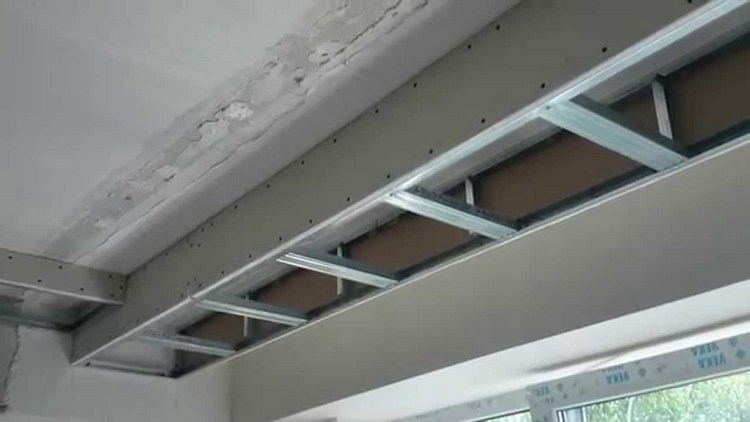 Как сделать нишу с подсветкой на потолке из гипсокартона
