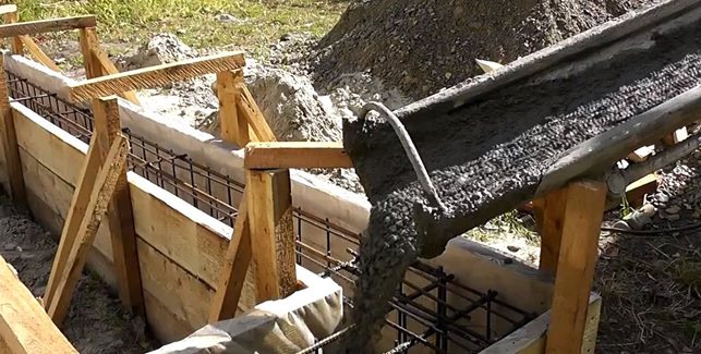 Расчет расхода кубов бетона на фундамент