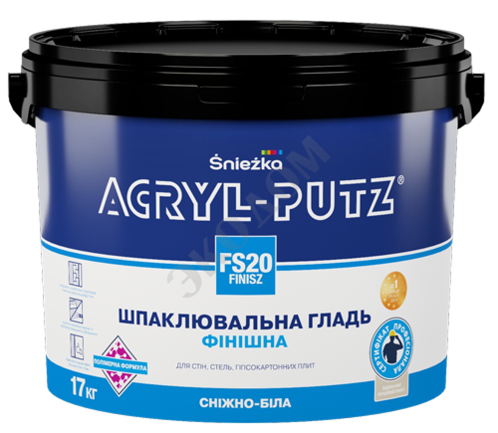 Шпаклевка Акрил Путц: характеристика материала